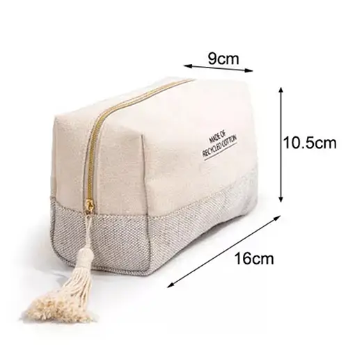 Bearky Luxury Travel  Makeup Bag Mini Cosmetic Case with Soft Handle